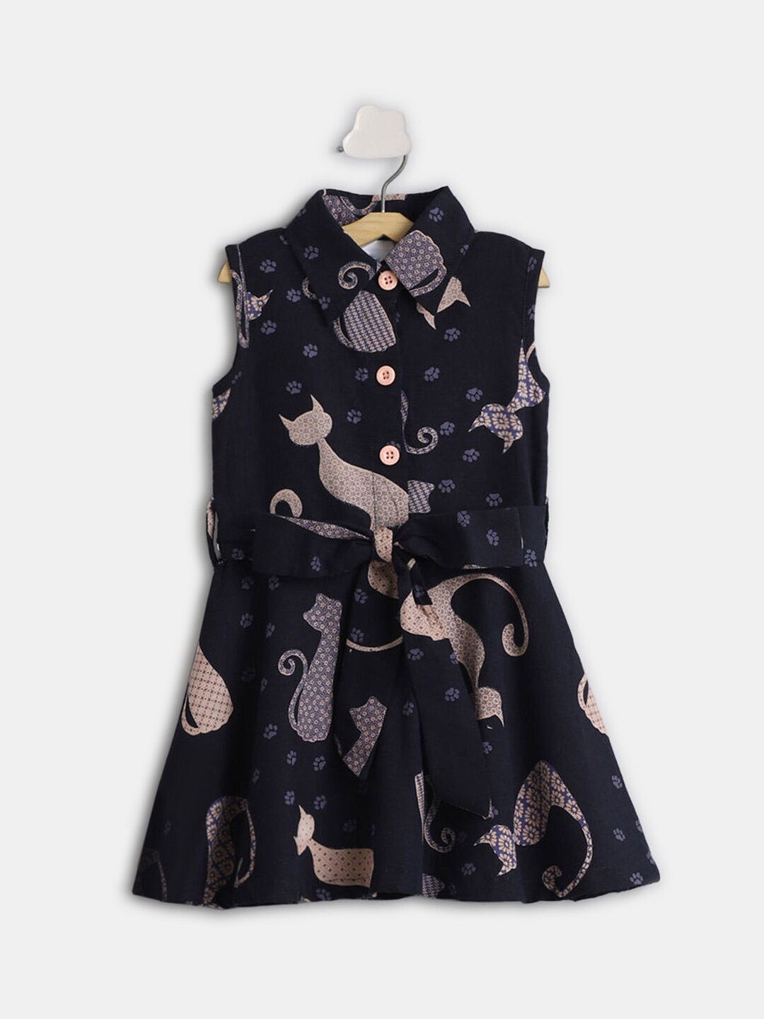 hopscotch blue frock