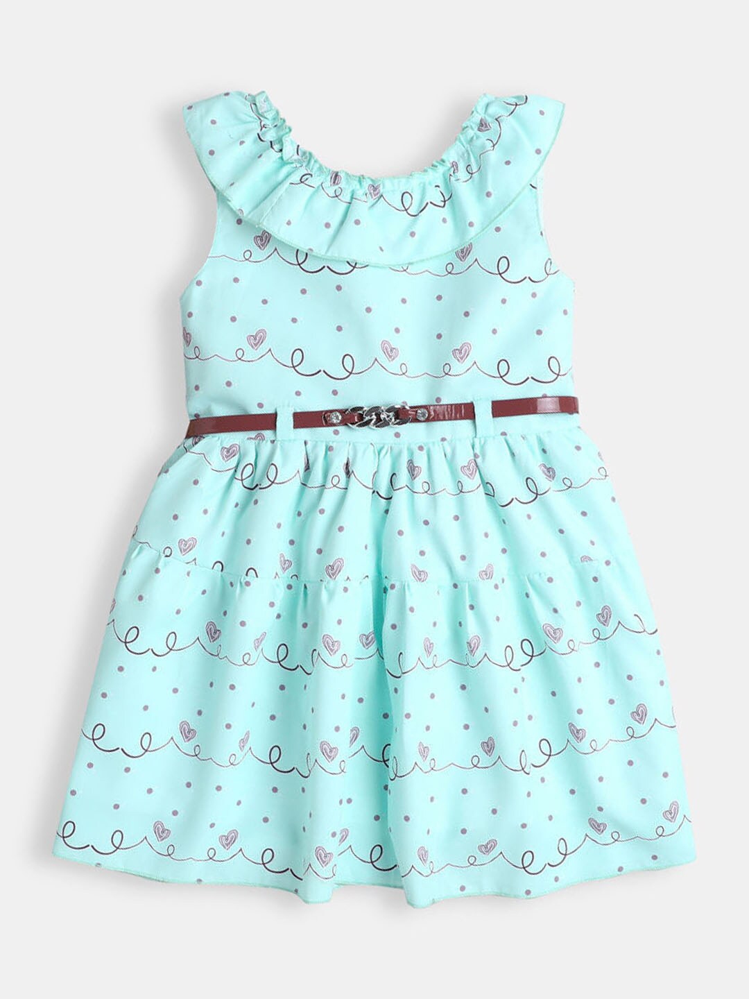 hopscotch blue frock