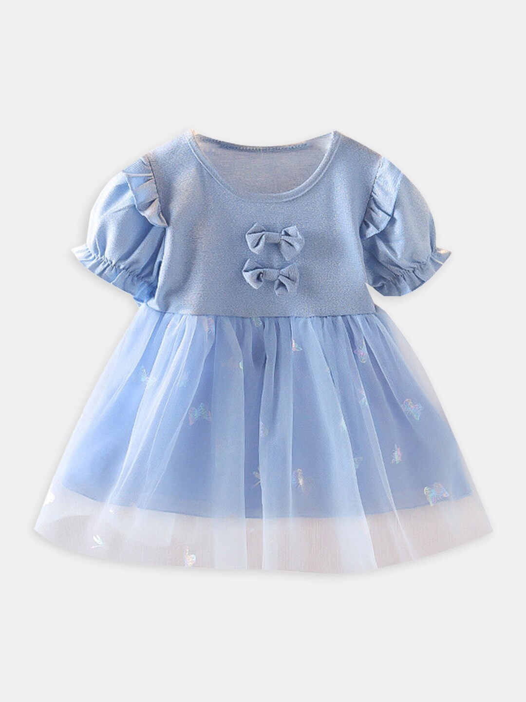 hopscotch blue frock