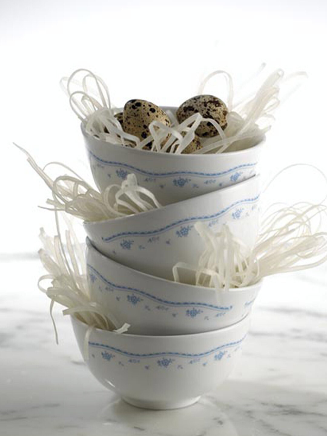 Buy Corelle White 12 Pieces Dishwasher & Microwave Safe Printed