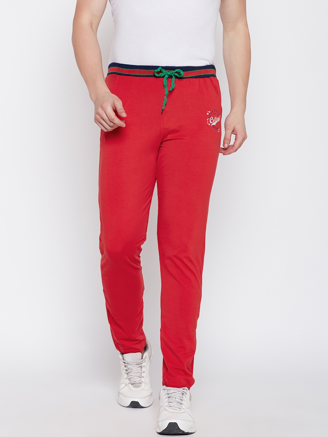 nike heritage red track pants