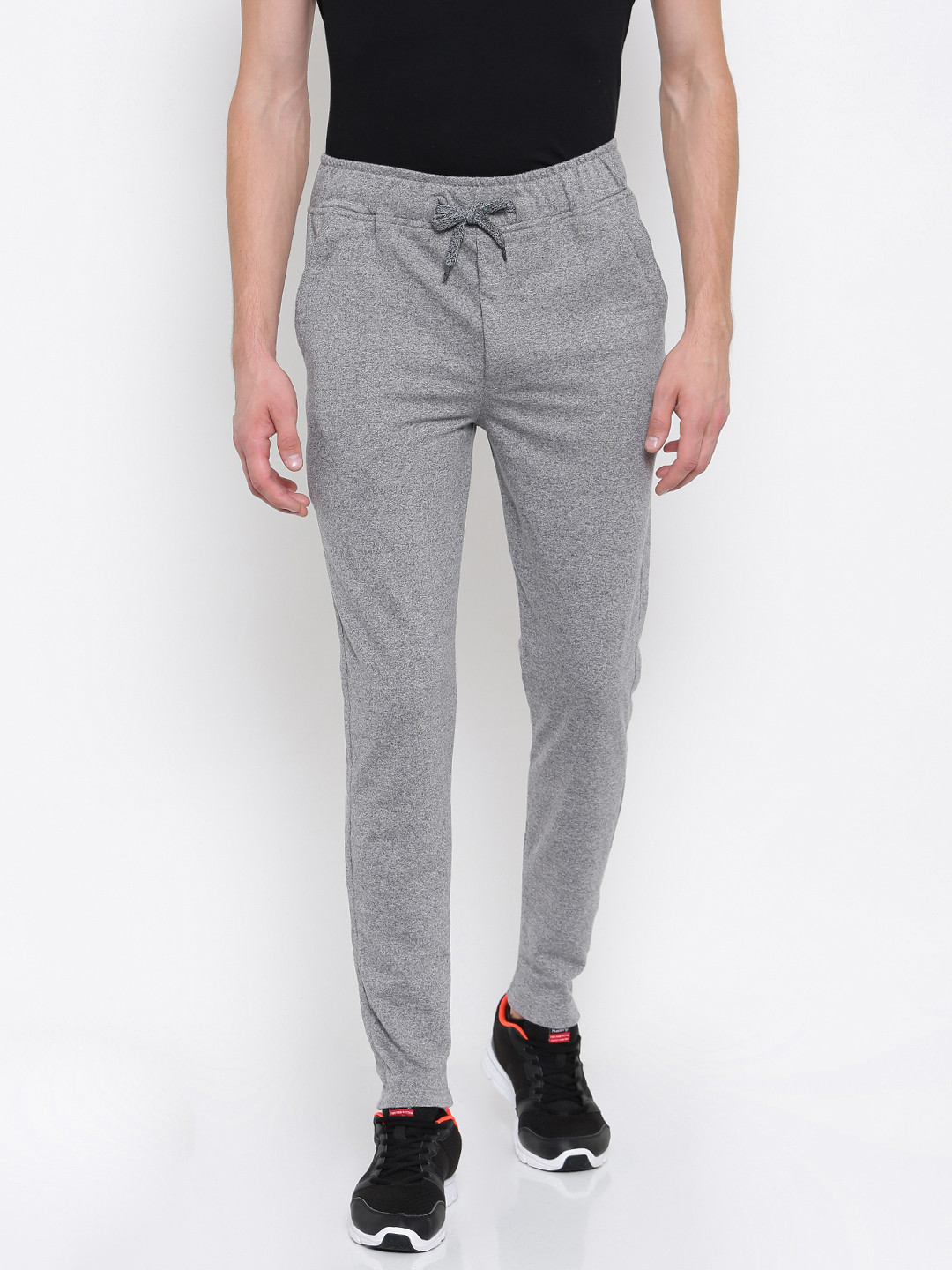 Buy Sports52 Wear Grey Melange Track Pants Track Pants for Men