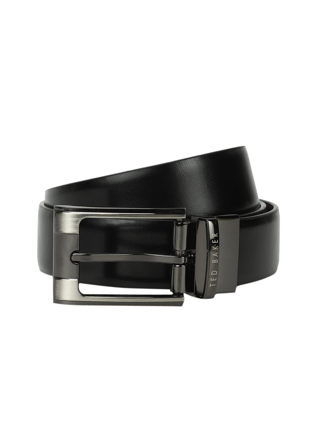 Ted Baker London Black Reversible to Brown Leather Belt