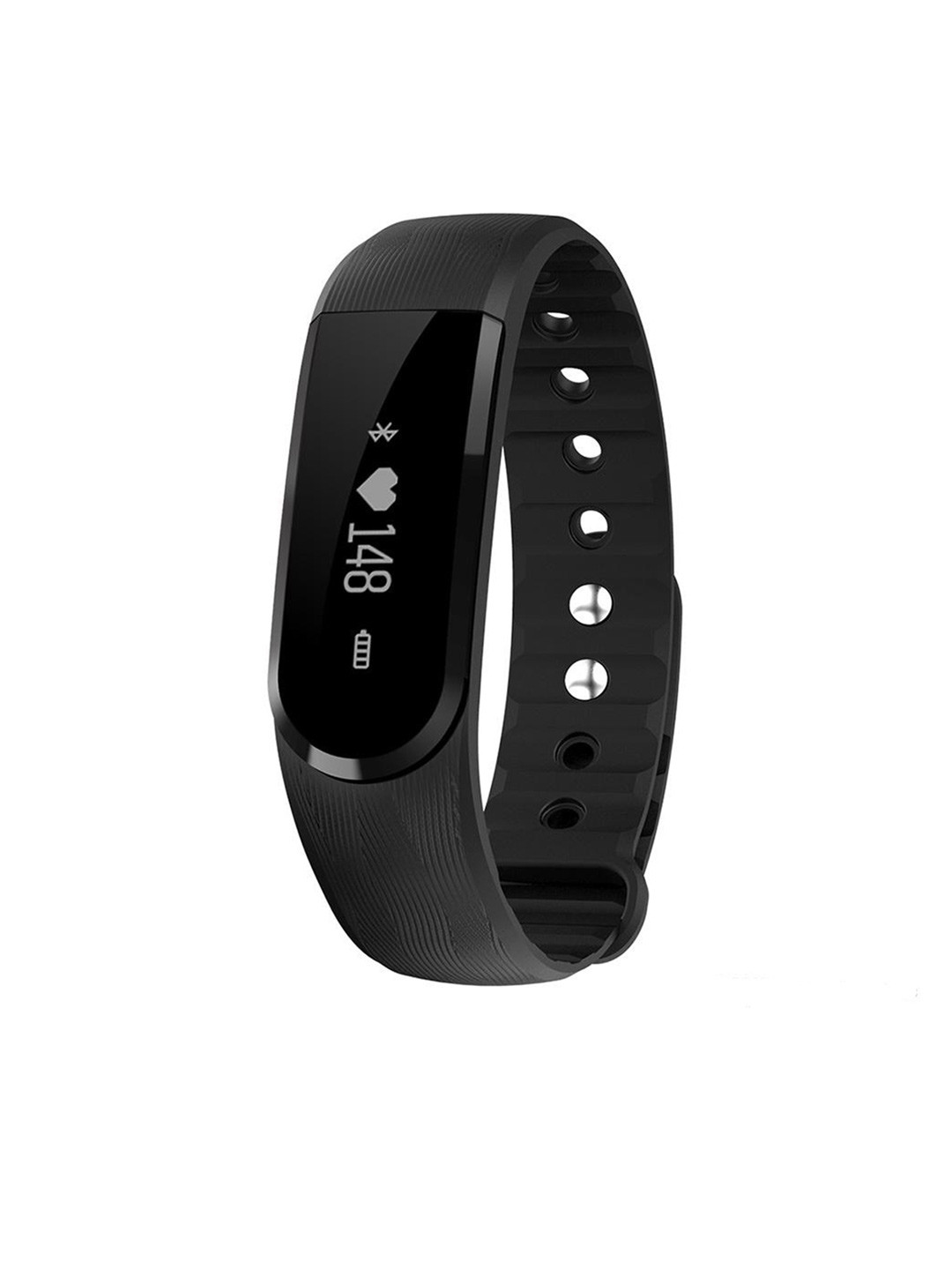 Buy ENHANCE Unisex Black Fitness Bands ID101HR Fitness Bands for