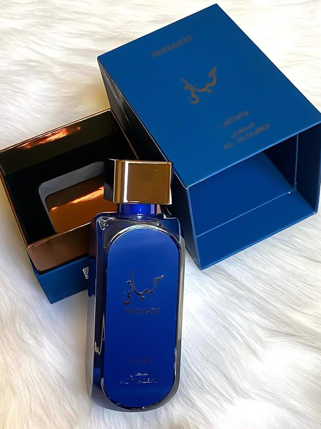 Buy Lattafa Hayati Blue Eau De Parfum 100 Ml - Perfume for Unisex ...