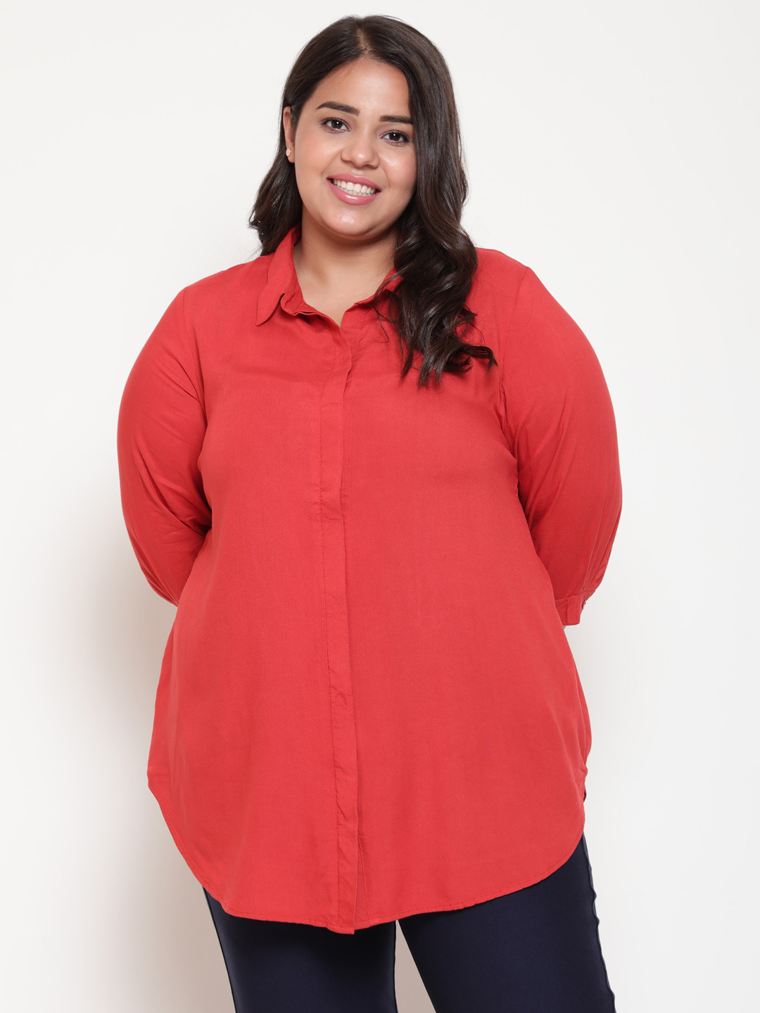 Buy Amydus Women Red Casual Shirt Shirts for Women 19359934 Myntra