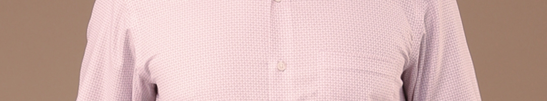 Buy Louis Philippe Pink & White Checked Formal Shirt - Shirts for Men 1936035 | Myntra