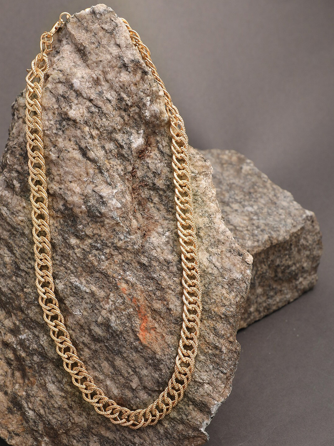 Buy SOHI Gold Toned Gold Plated Necklace Necklace And Chains for