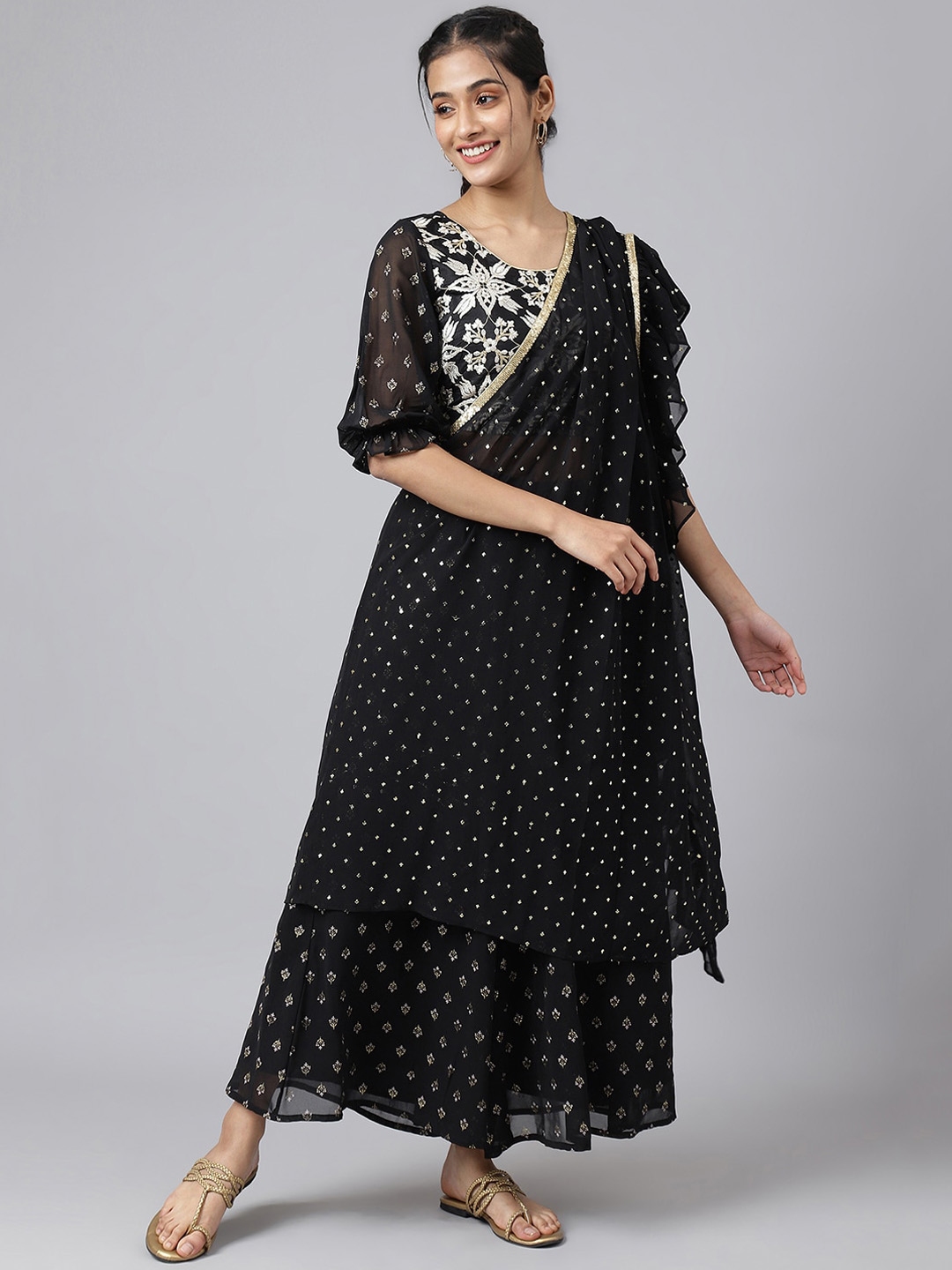 aurelia flared palazzo
