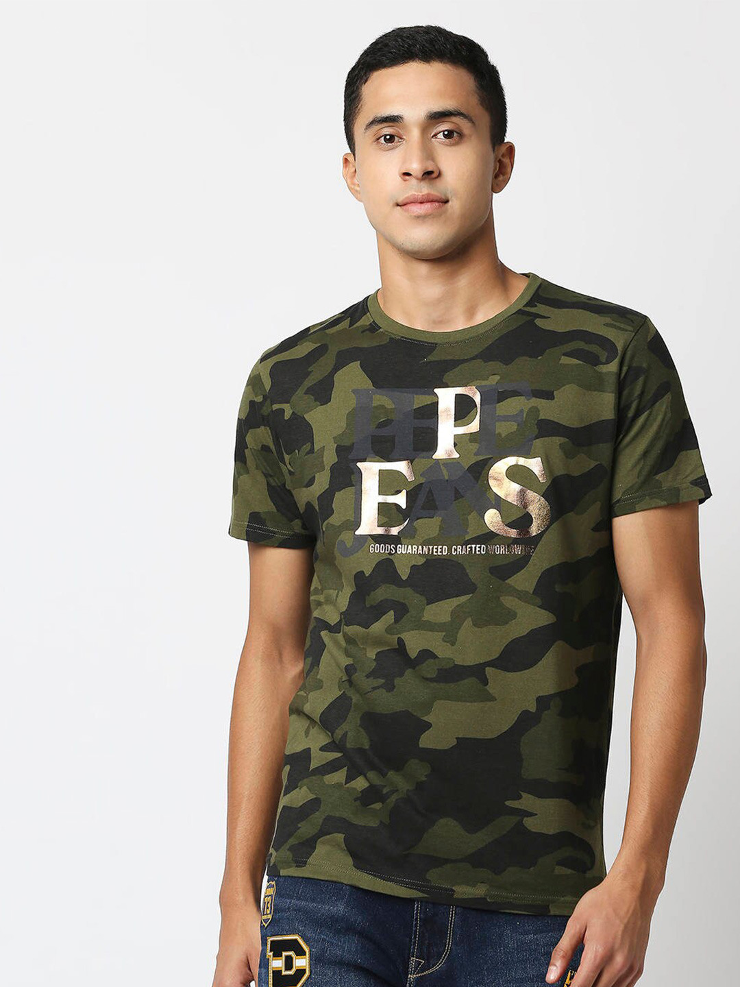 Pepe Jeans Green Organic Cotton Women T-Shirt