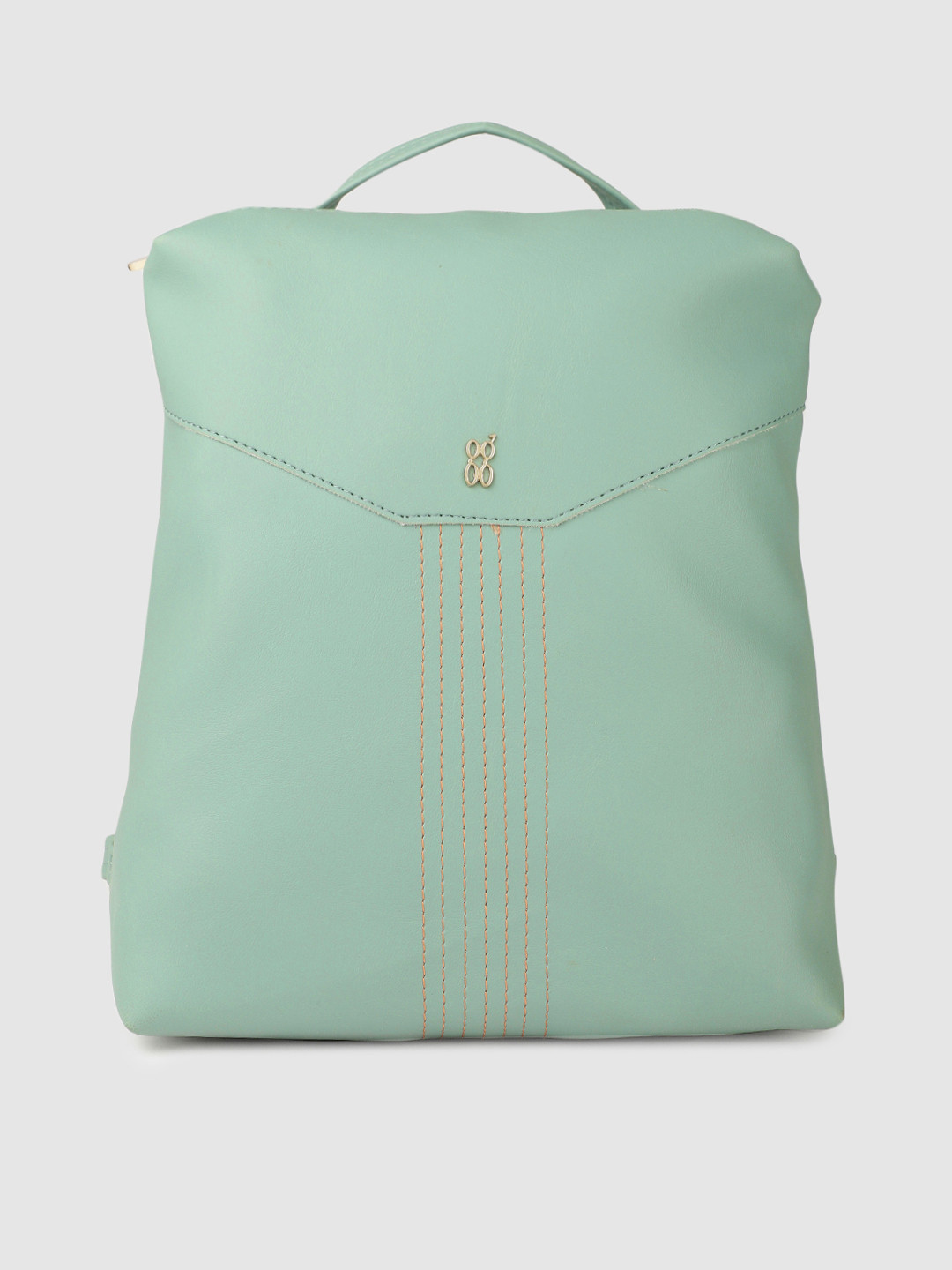 Buy Baggit Women Blue Solid Backpack - Backpacks for Women 19377248 ...
