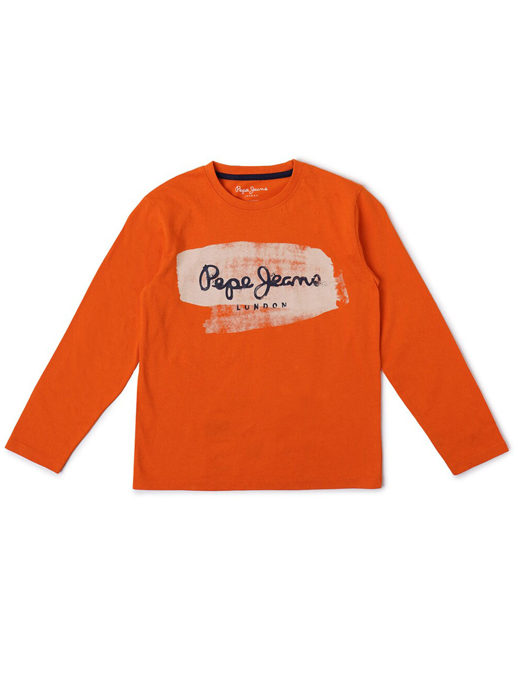 Buy Pepe Jeans Boys Orange Printed T Shirt Tshirts for Boys 19387238