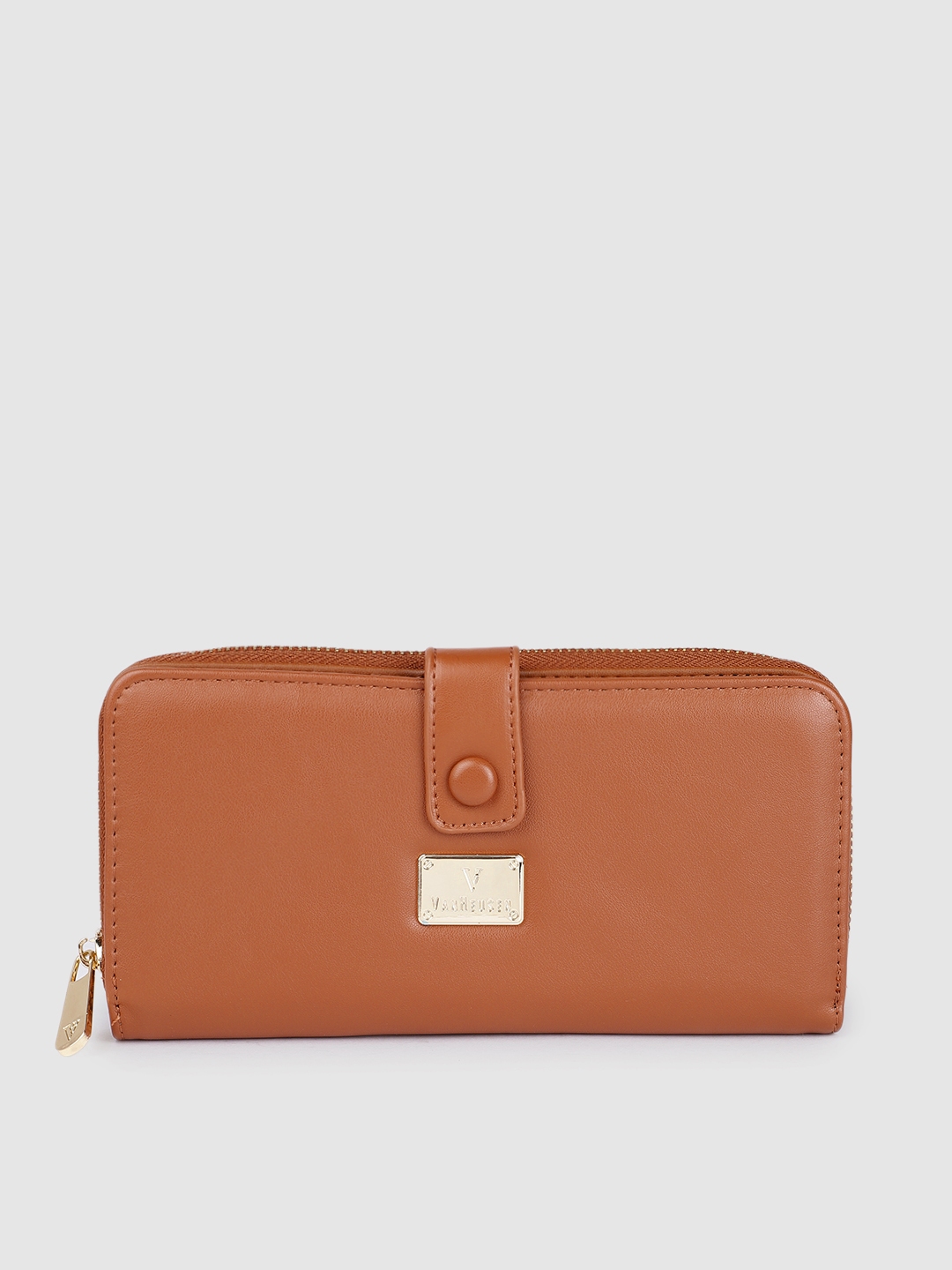 Buy Van Heusen Women Tan Brown Two Fold Wallet Wallets for Women 19388340 Myntra