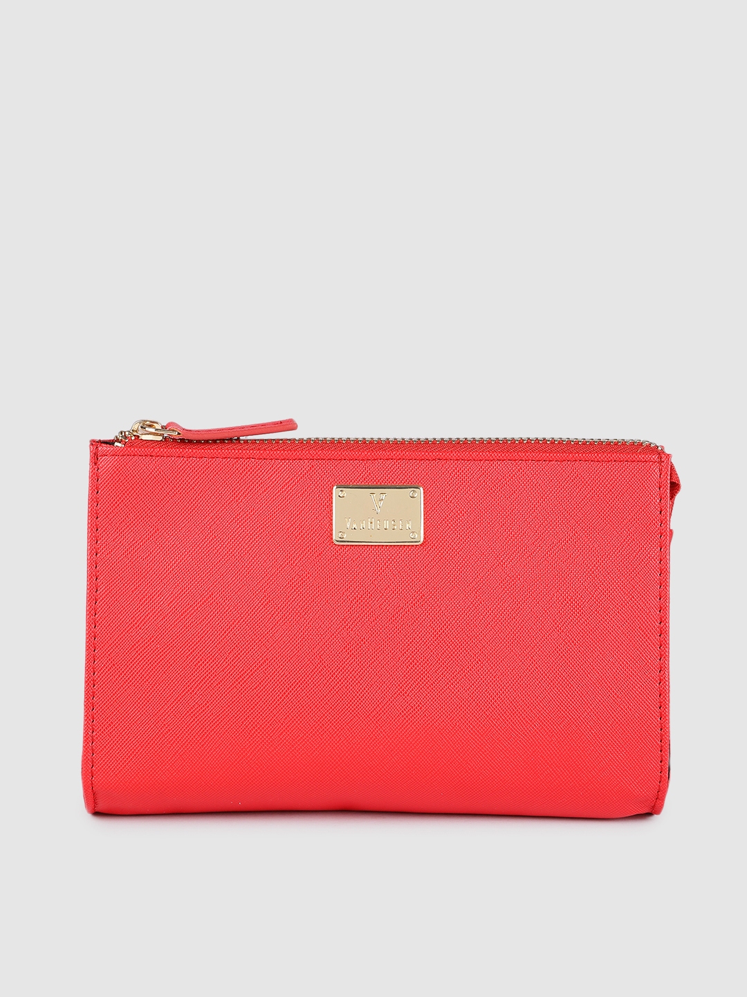 Buy Van Heusen Women Red Zip Around Wallet Wallets for Women 19388440