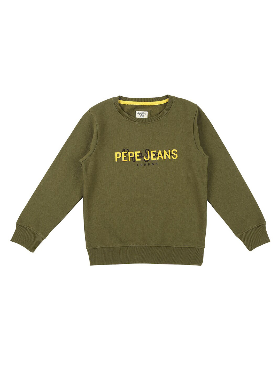 Pepe Jeans Beige Cotton Men Sweatshirt
