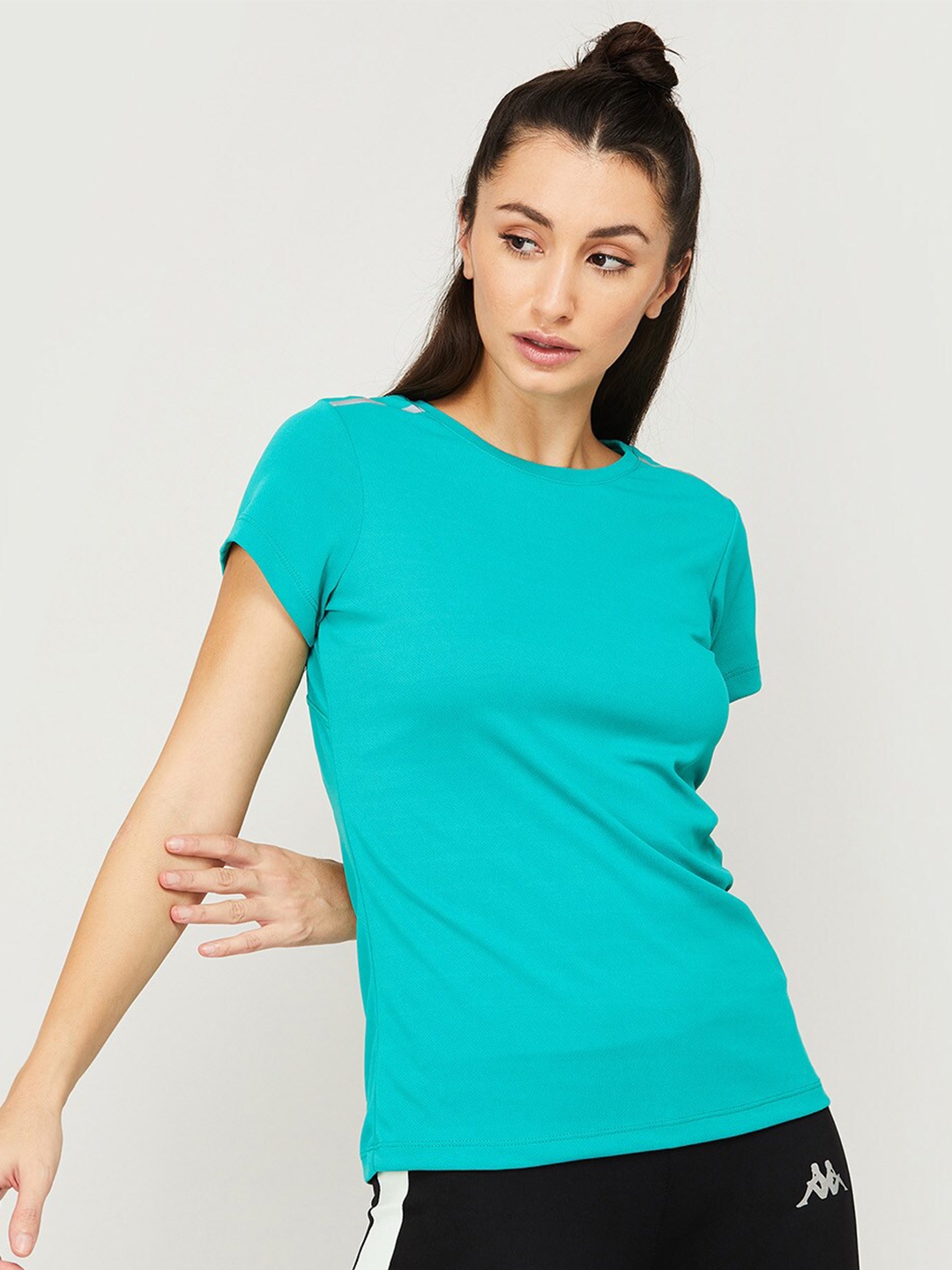 Buy Kappa Women Green T Shirt - Tshirts for Women 19394776 | Myntra
