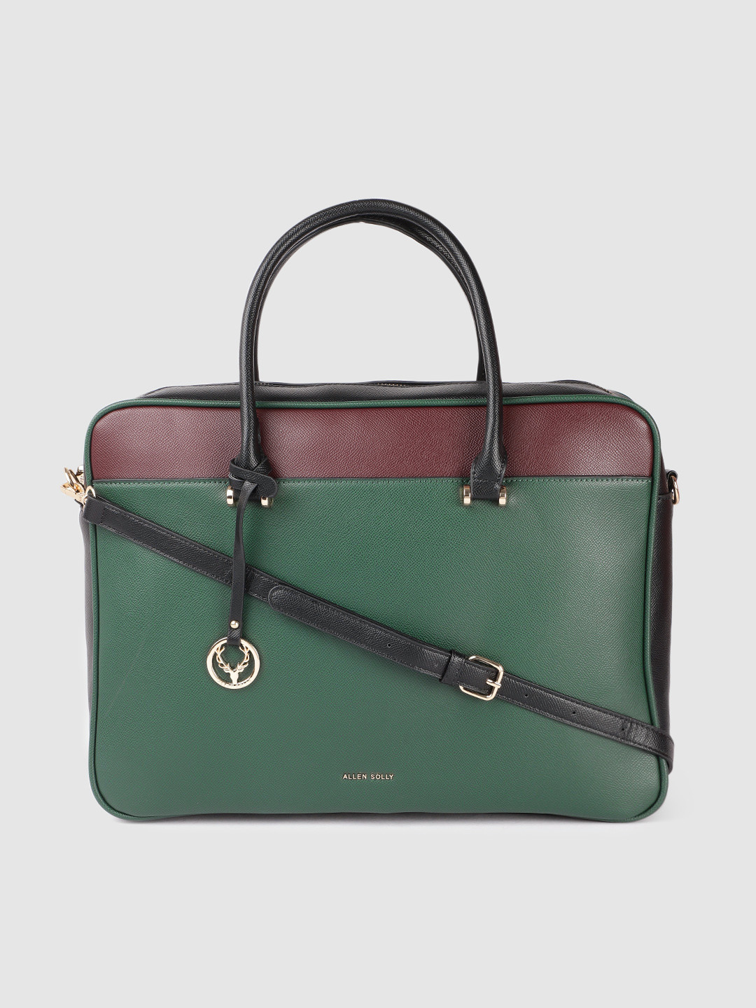 Buy Allen Solly Women Green Laptop Bag Laptop Bag for Women 19397224