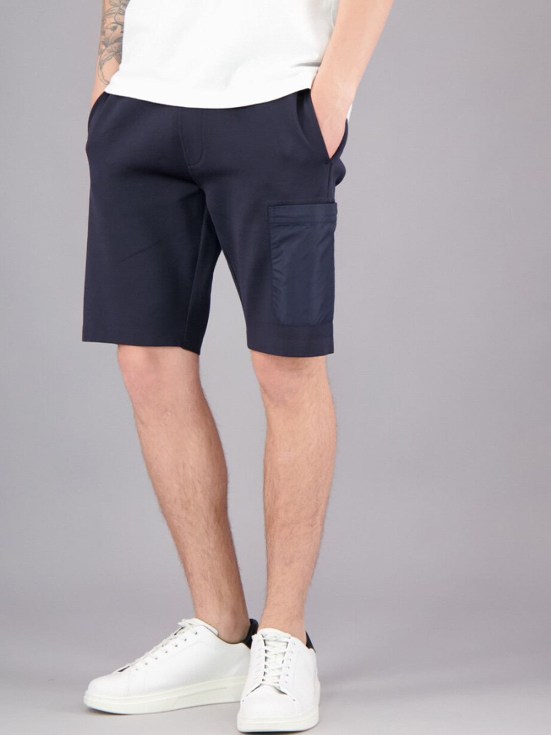 Buy FREESOUL Men Blue Shorts Shorts for Men 19398136 Myntra