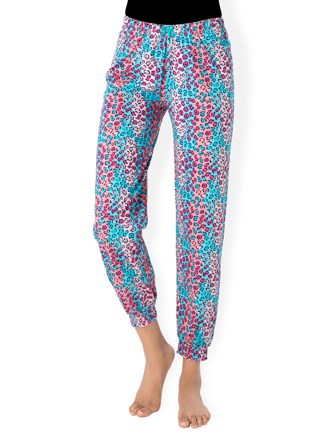 animal print joggers