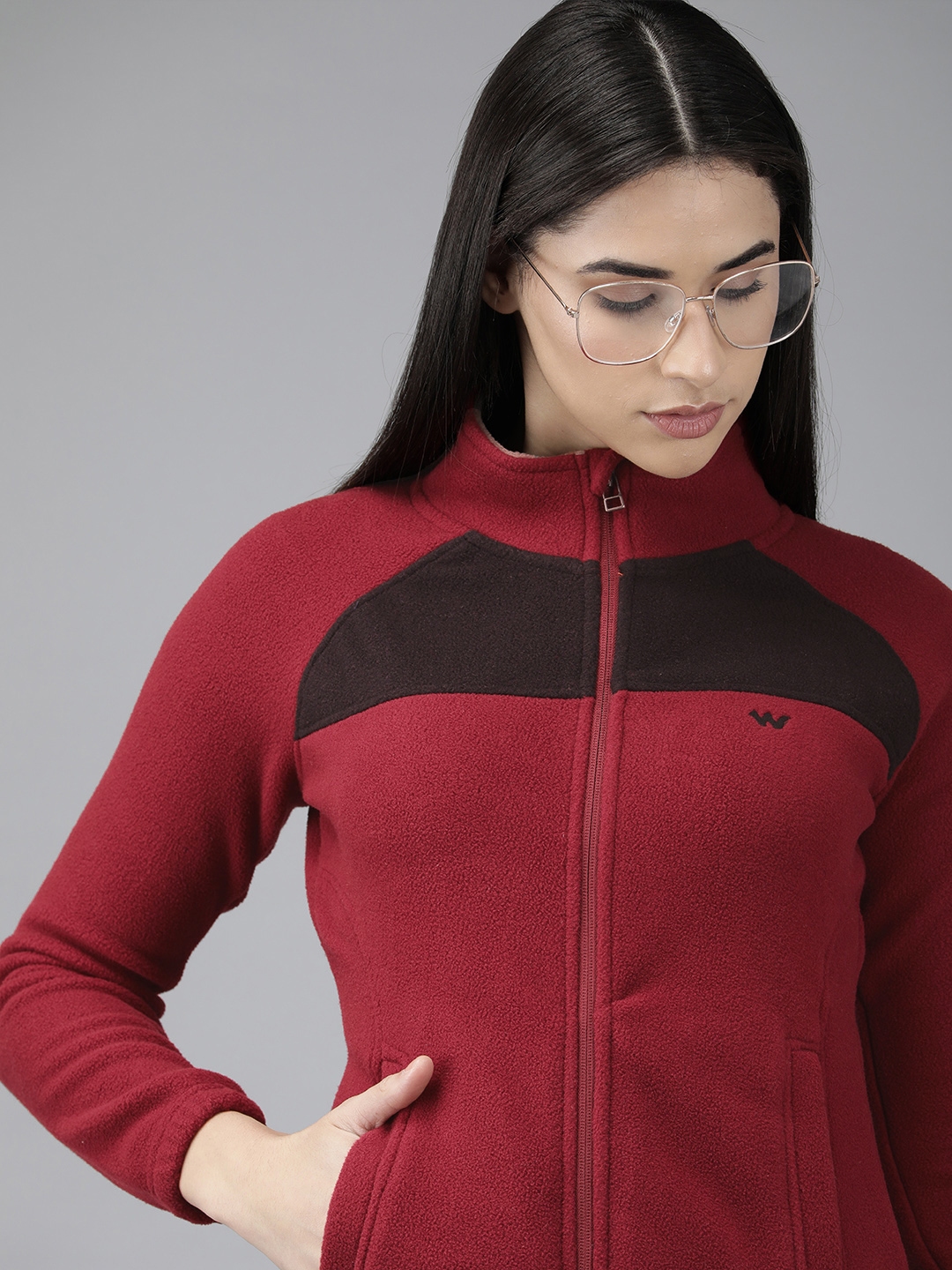 Buy Wildcraft Women Colourblocked Lightweight Open Front Jacket With