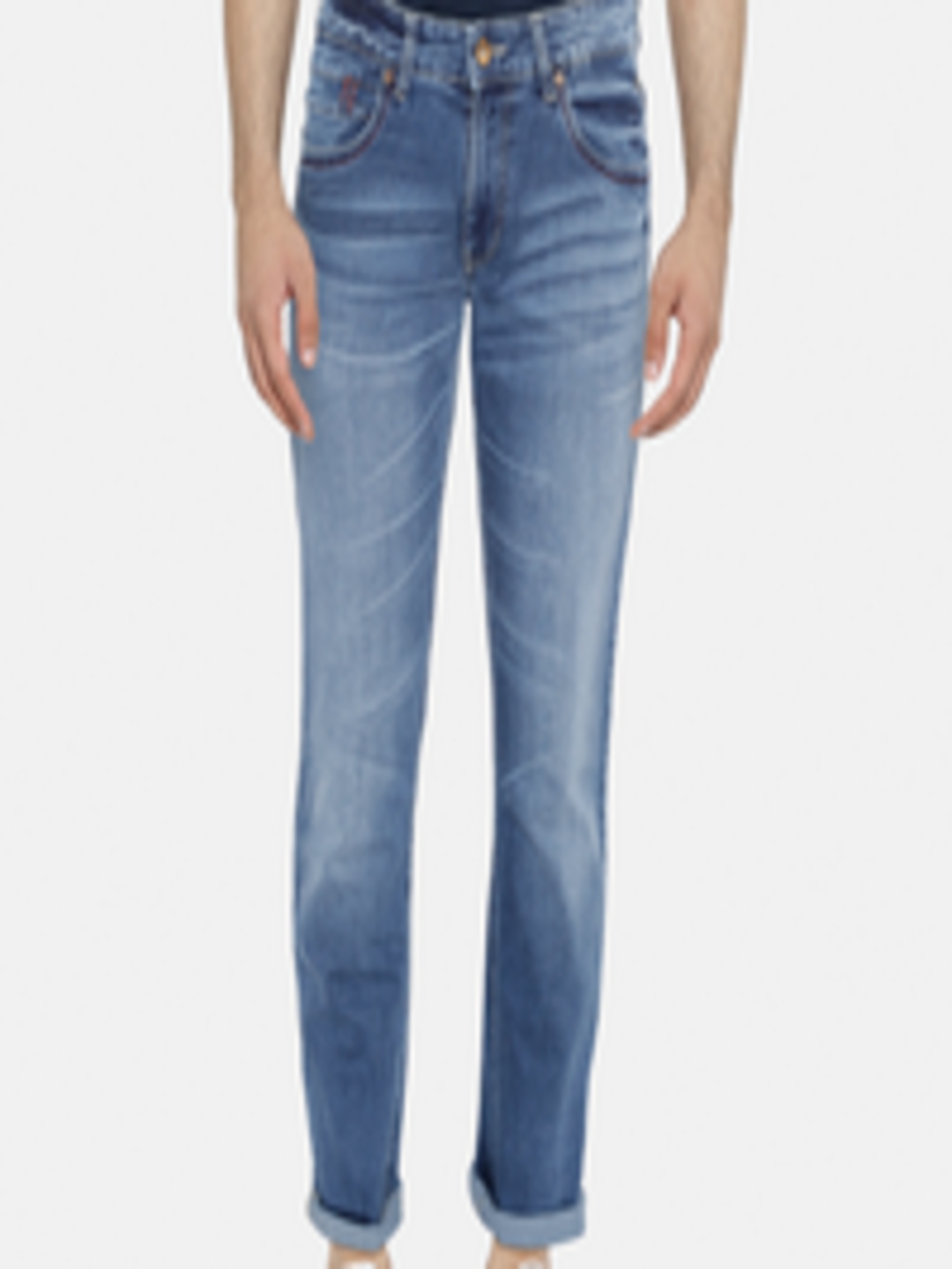 Buy Numero Uno Men Blue Morice Slim Fit Low Rise Stretchable Jeans ...