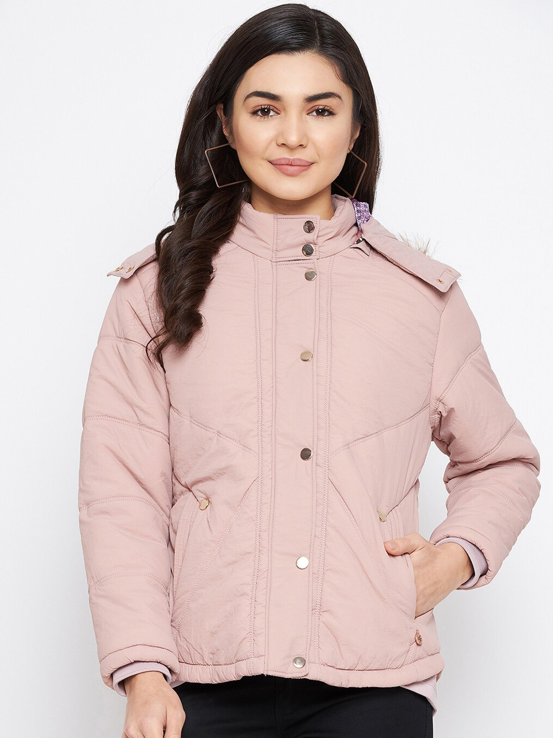 Buy NEVA Women Pink Parka Jacket Jackets for Women 19412210 Myntra