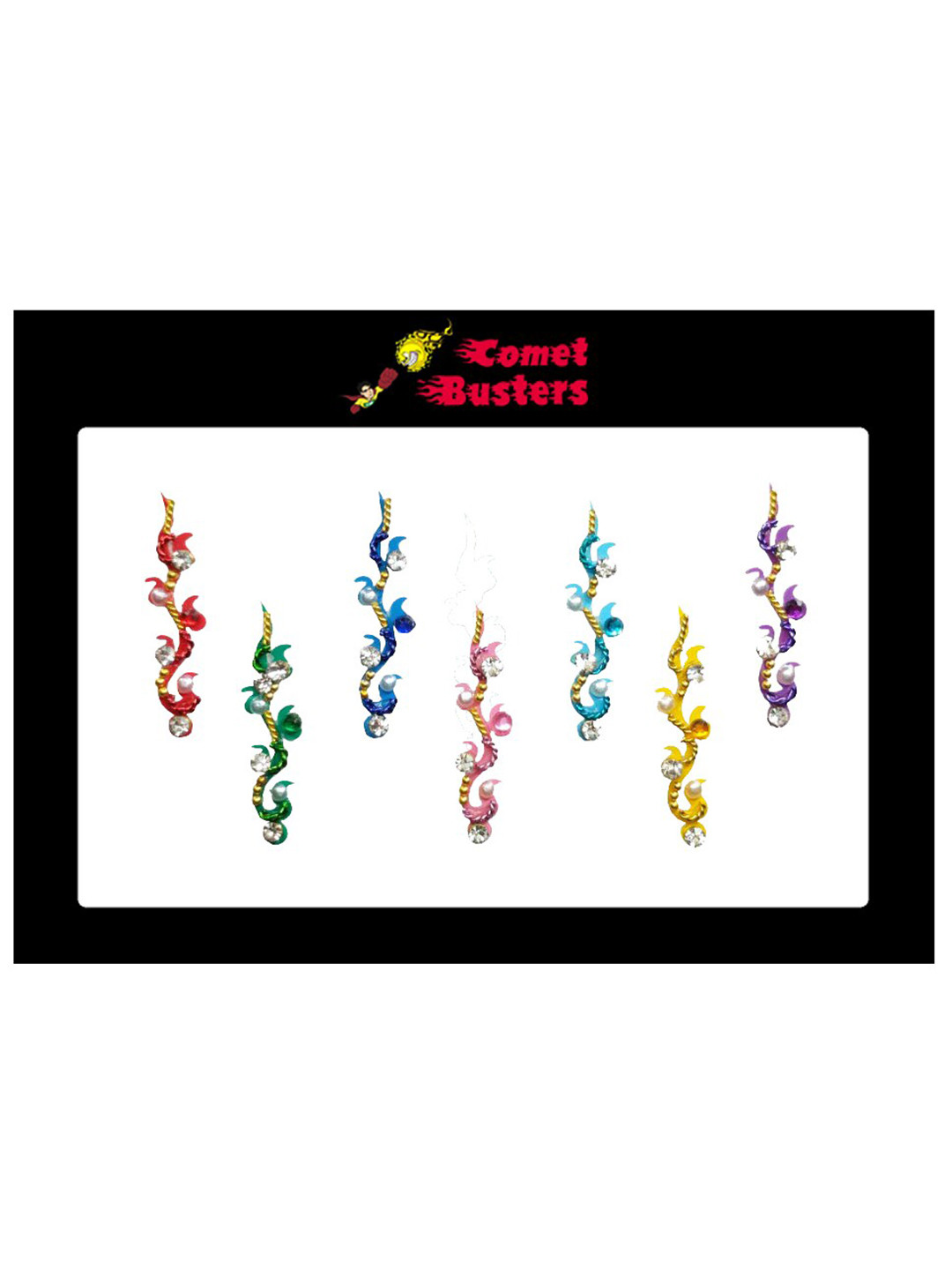 Buy Comet Busters Design Bindis - Sindoor for Women 19418382 | Myntra