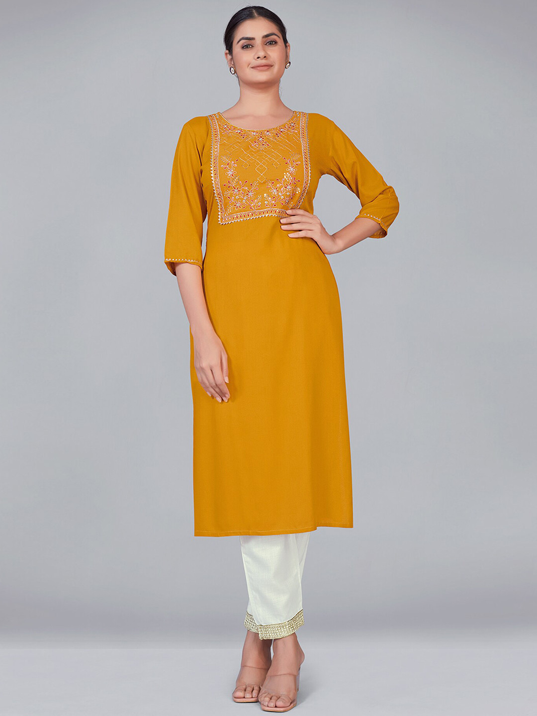 Mustard Yellow Yoke Design Kurta with Dhoti Pants – Ethnic Wear for Boys | Festive & Wedding Outfit