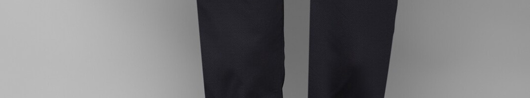 Buy Allen Solly Men Black Slim Fit Trouser - Trousers for Men 19437820 ...