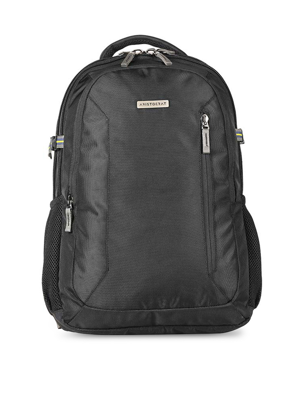 Buy Aristocrat Unisex Black Solid Backpack Backpacks for Unisex