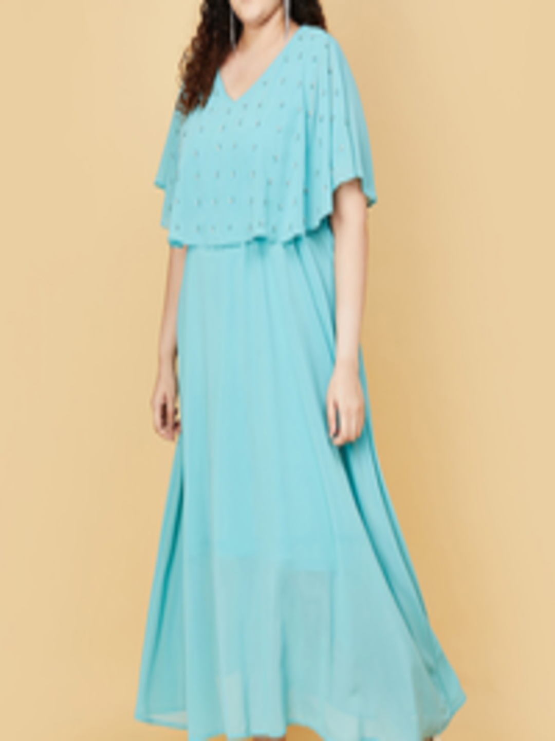Buy Max Green Maxi Dress - Dresses for Women 19446378 | Myntra