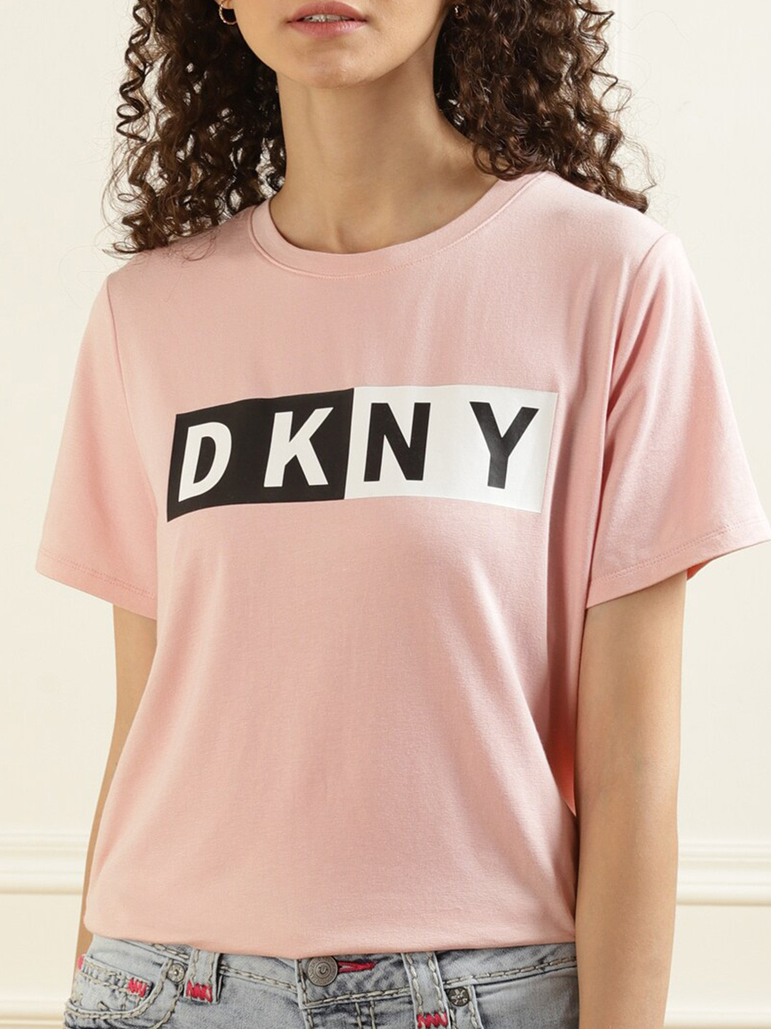 Dkny Tshirt Logo Pink main image 0