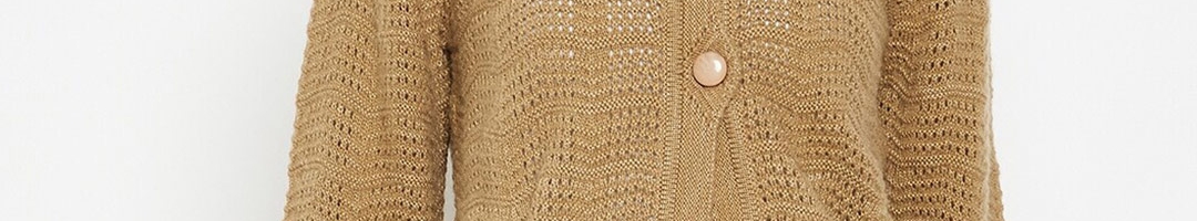 Buy Madame Women Khaki Cardigan - Sweaters for Women 19452542 | Myntra