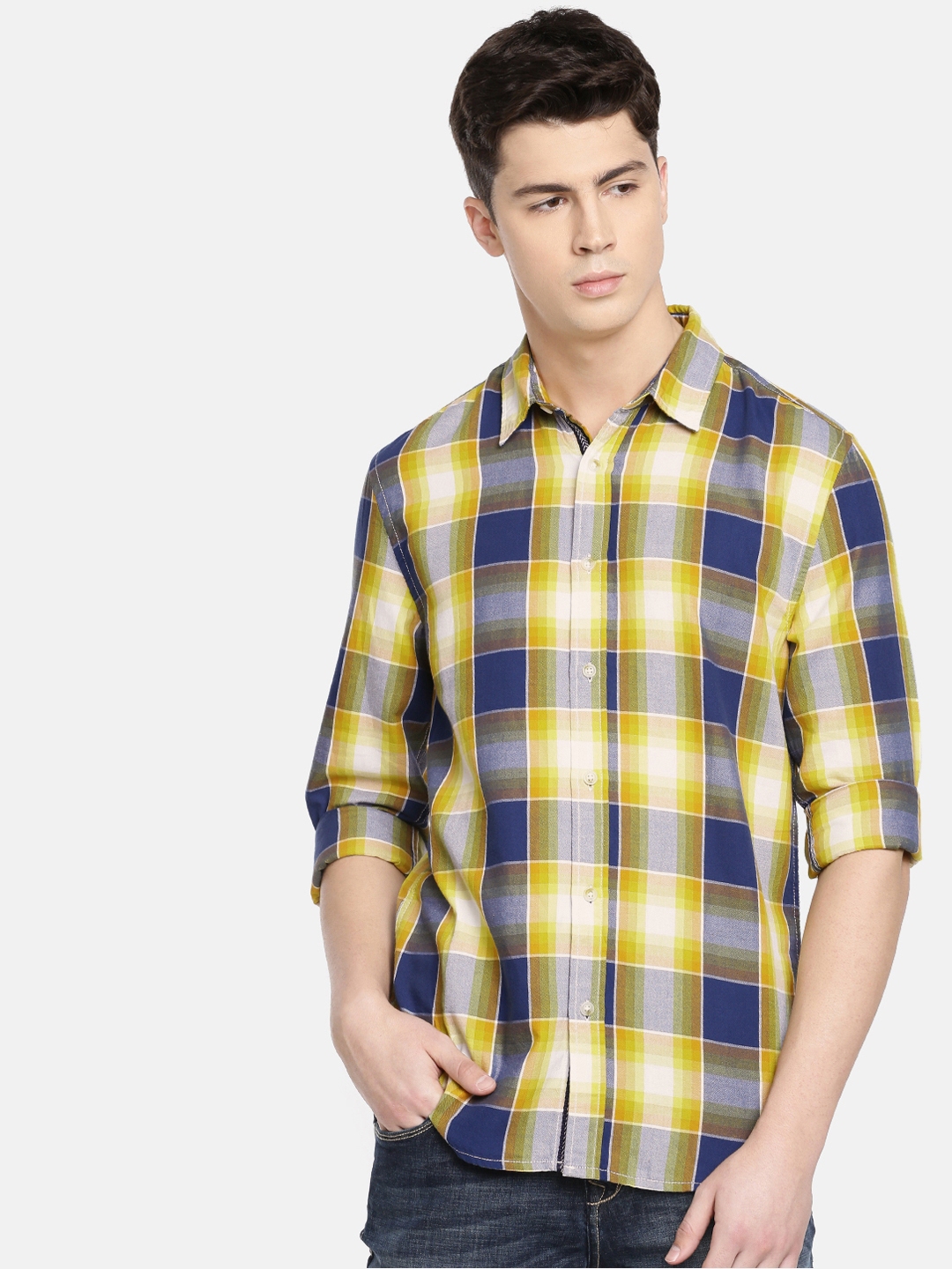 jack and jones checked shirt