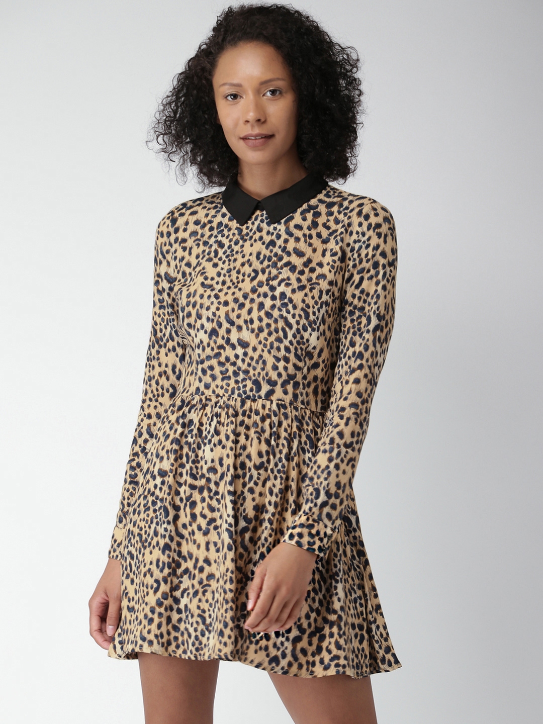 forever 21 brown dress