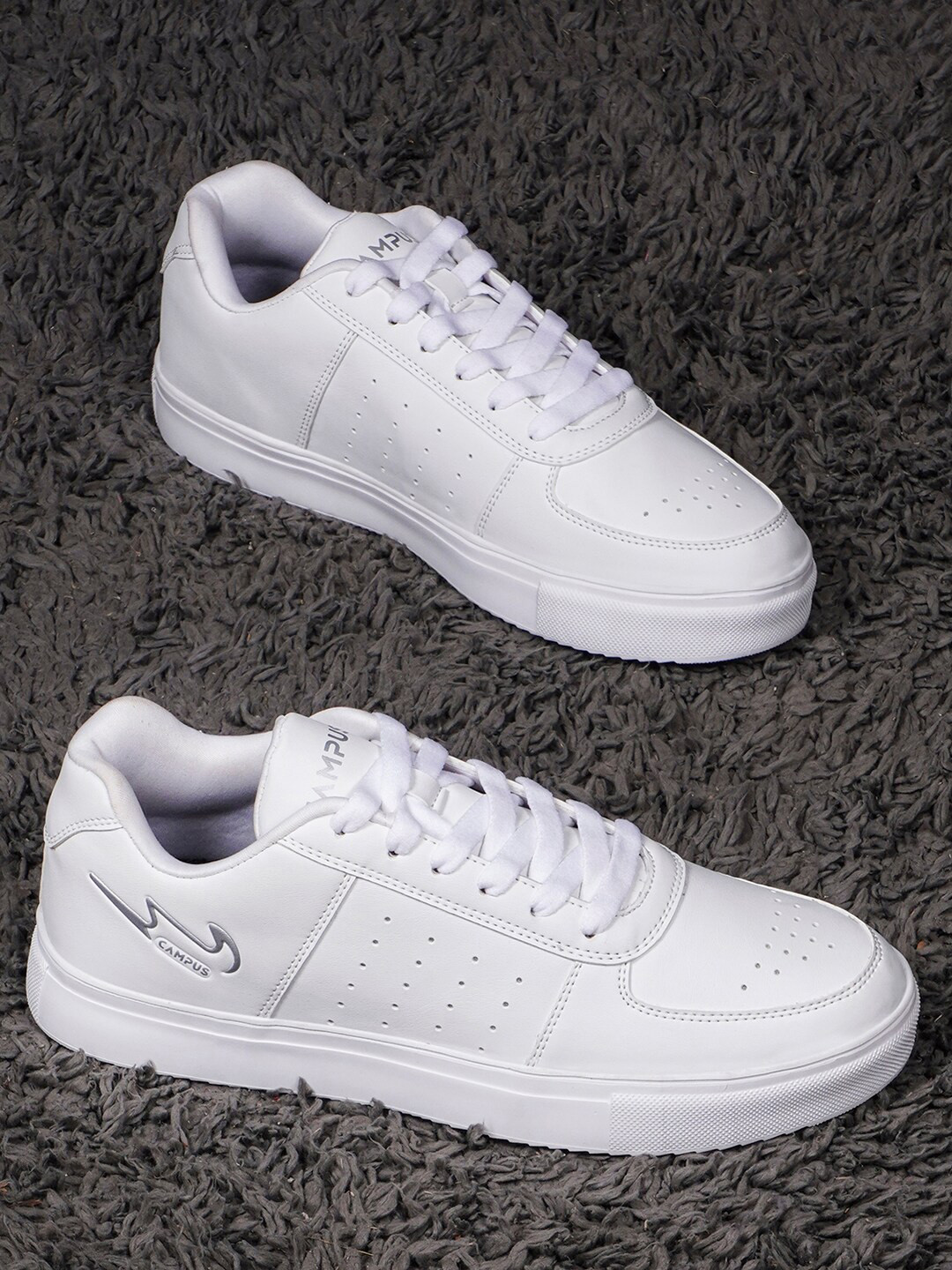 campus white sneakers