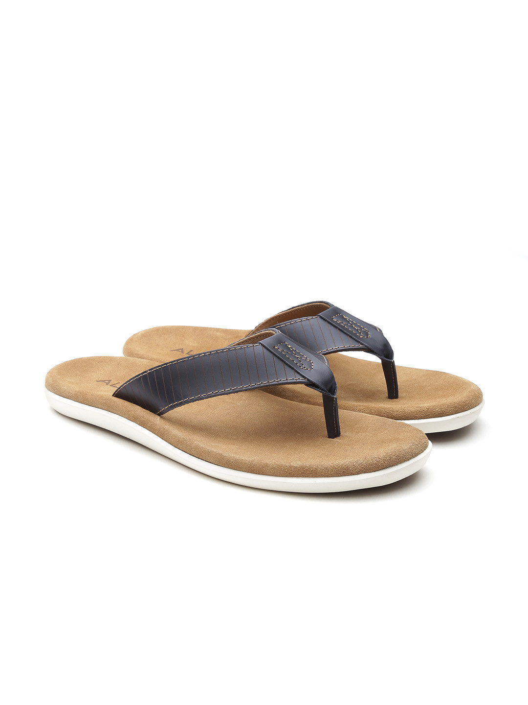 Buy ALDO Men Navy Leather Sandals Sandals for Men 1949110 Myntra