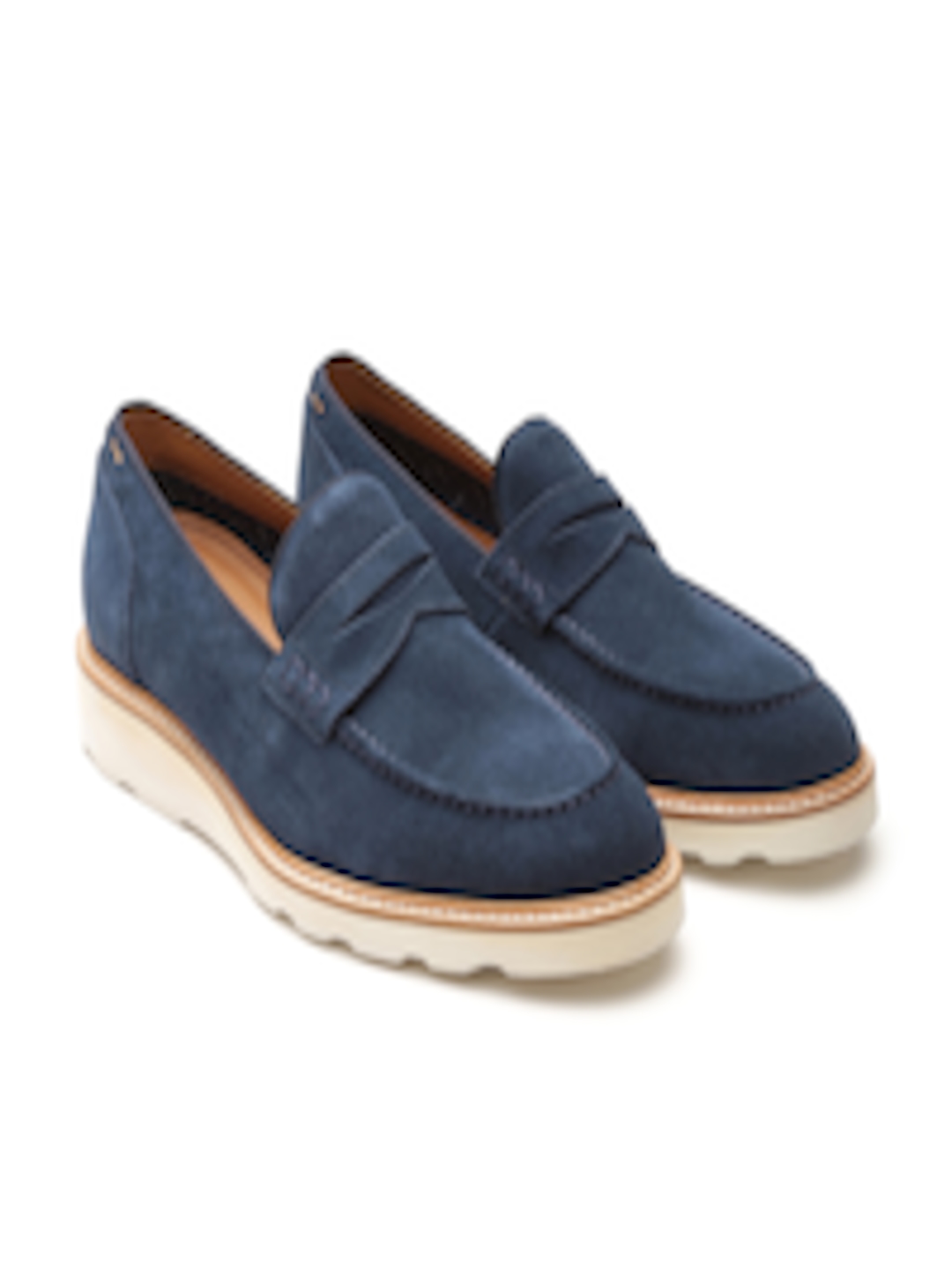 Buy ALDO Men Navy Suede Loafers - Casual Shoes for Men 1949125 | Myntra