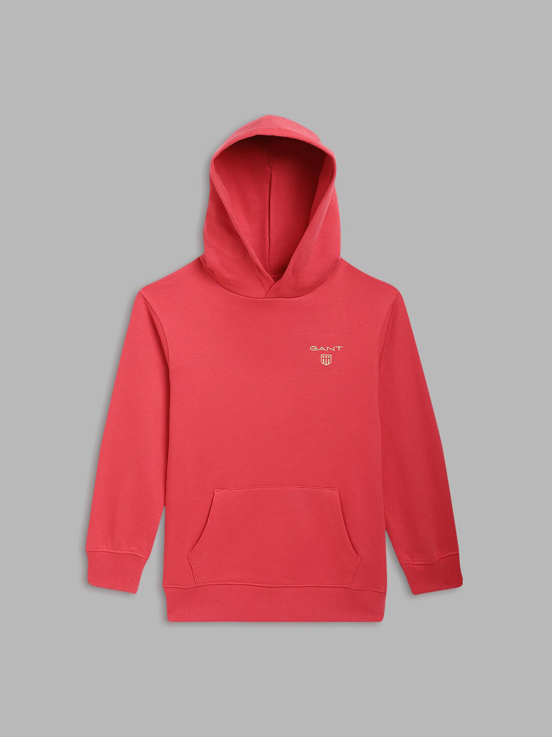 Gant Boys Regular Fit Maroon Logo Sweatshirt