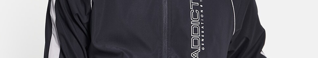Buy METTLE Men Black Bomber Jacket - Jackets for Men 19498360 | Myntra