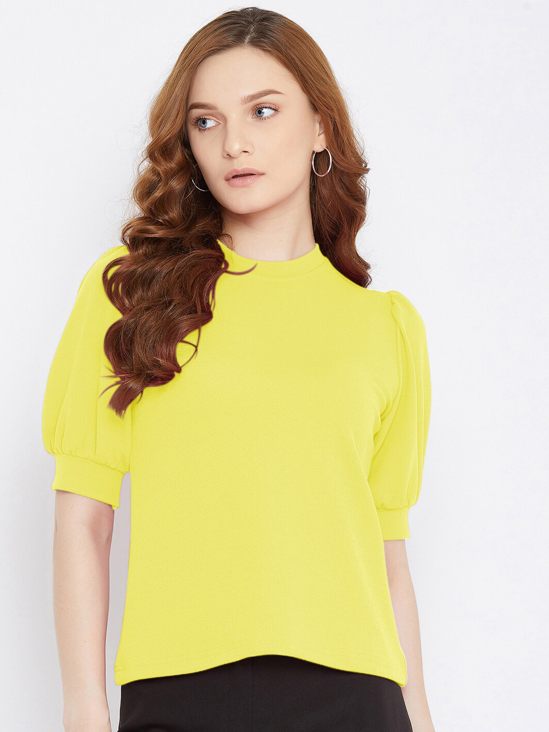 Buy Uptownie Lite Women Stretchable High Neck Top Tops for Women