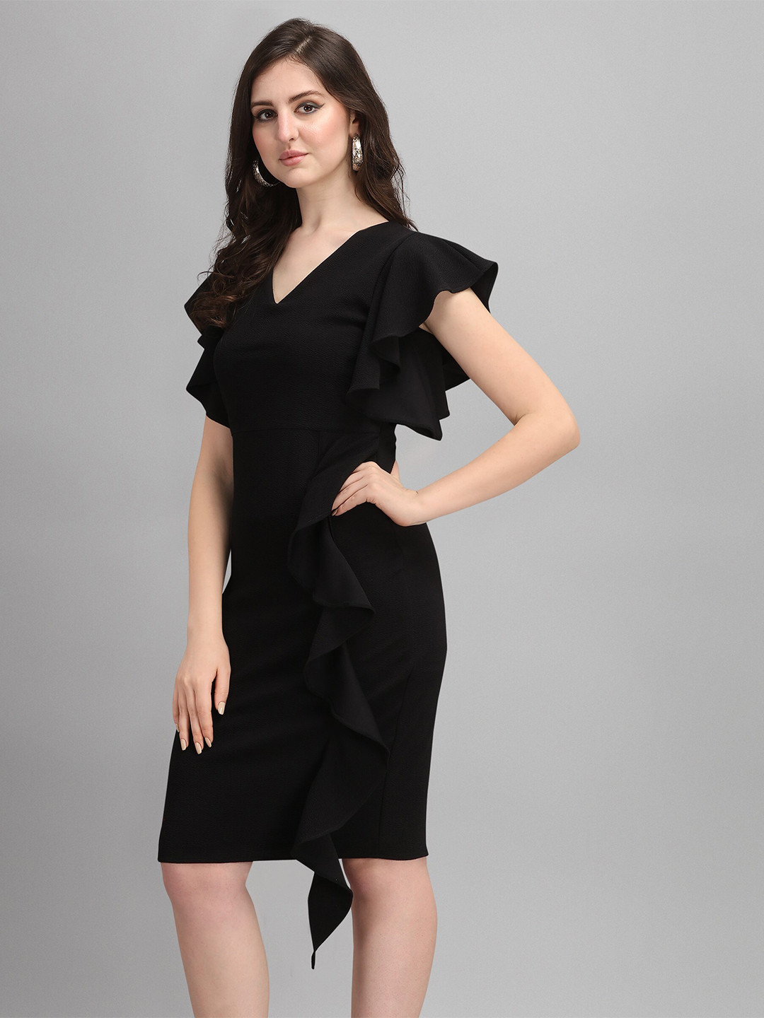 black dress pants for women plus size ShopWonder Stretch Pull On Flare Pants Flapper Costume, Black, with Standard Size:XS style-number:Z98137