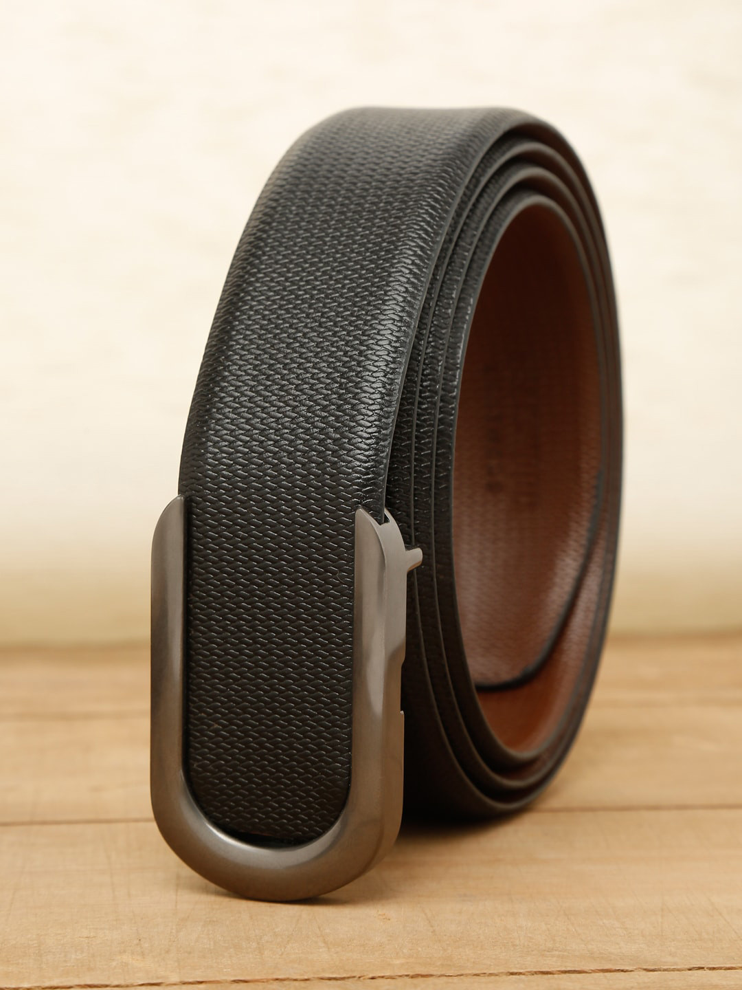 Buy Teakwood Leathers Men Black Belts Belts for Men 19500768 Myntra