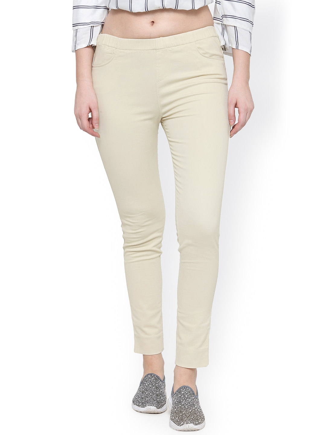 winter white jeggings