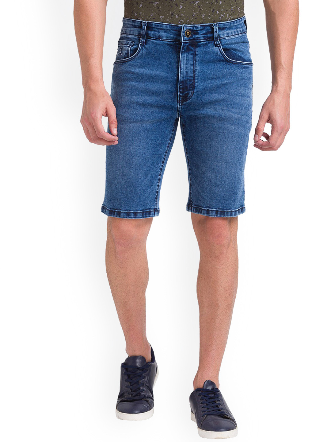 Buy Parx Men Blue Denim Shorts Shorts for Men 19515428 Myntra