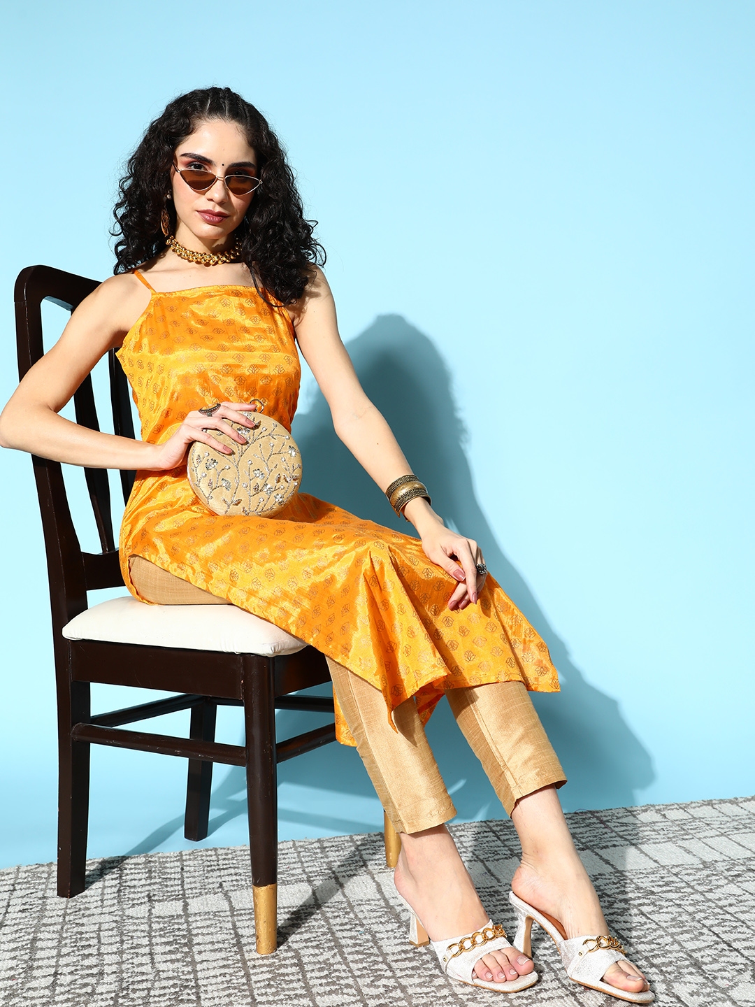 spaghetti strap kurta online