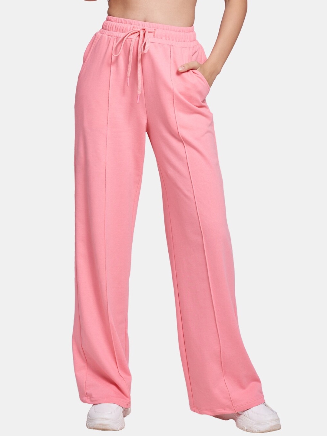 flared track pants women's