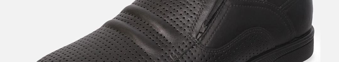 Buy Aqualite Men Black Waterproof PVC Textured Loafers - Casual Shoes ...