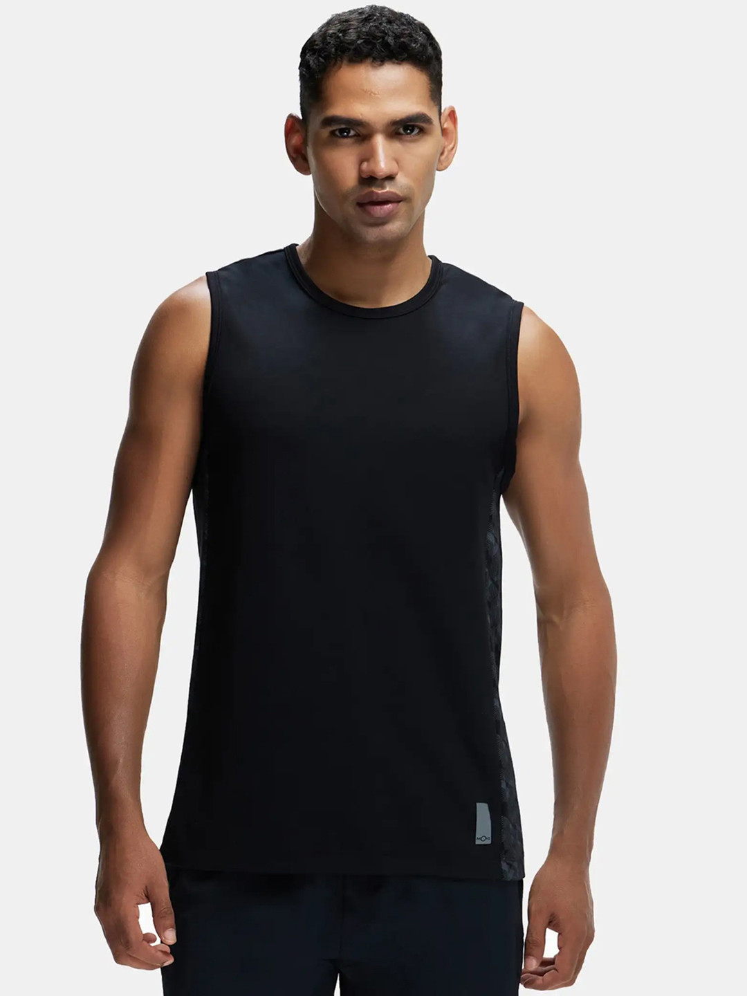 Buy Jockey Men Black Raw Edge T Shirt - Tshirts for Men 19534920 | Myntra
