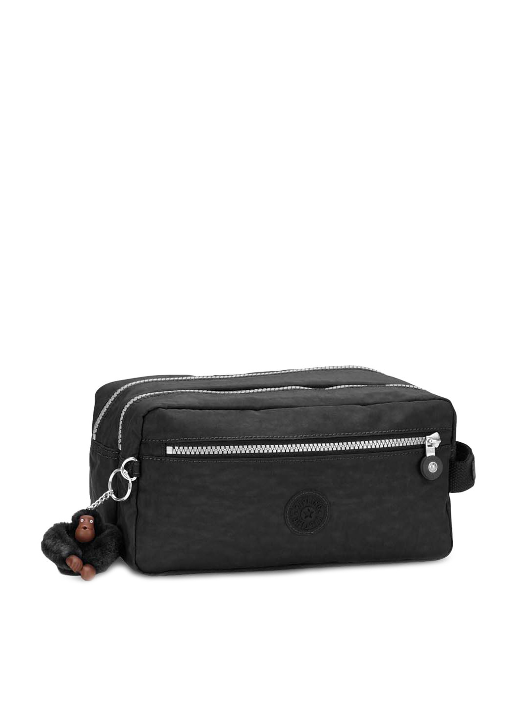 Buy Kipling Unisex Black Travel Accessory Kit With Key Ring Travel